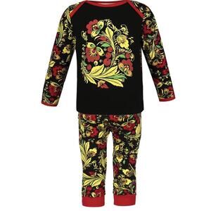 Denis Simachev Style Khokhloma Kids 2-piece Set